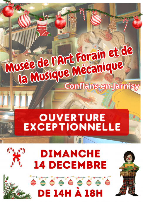 Un air de fête au Musée de l’Art Forain !